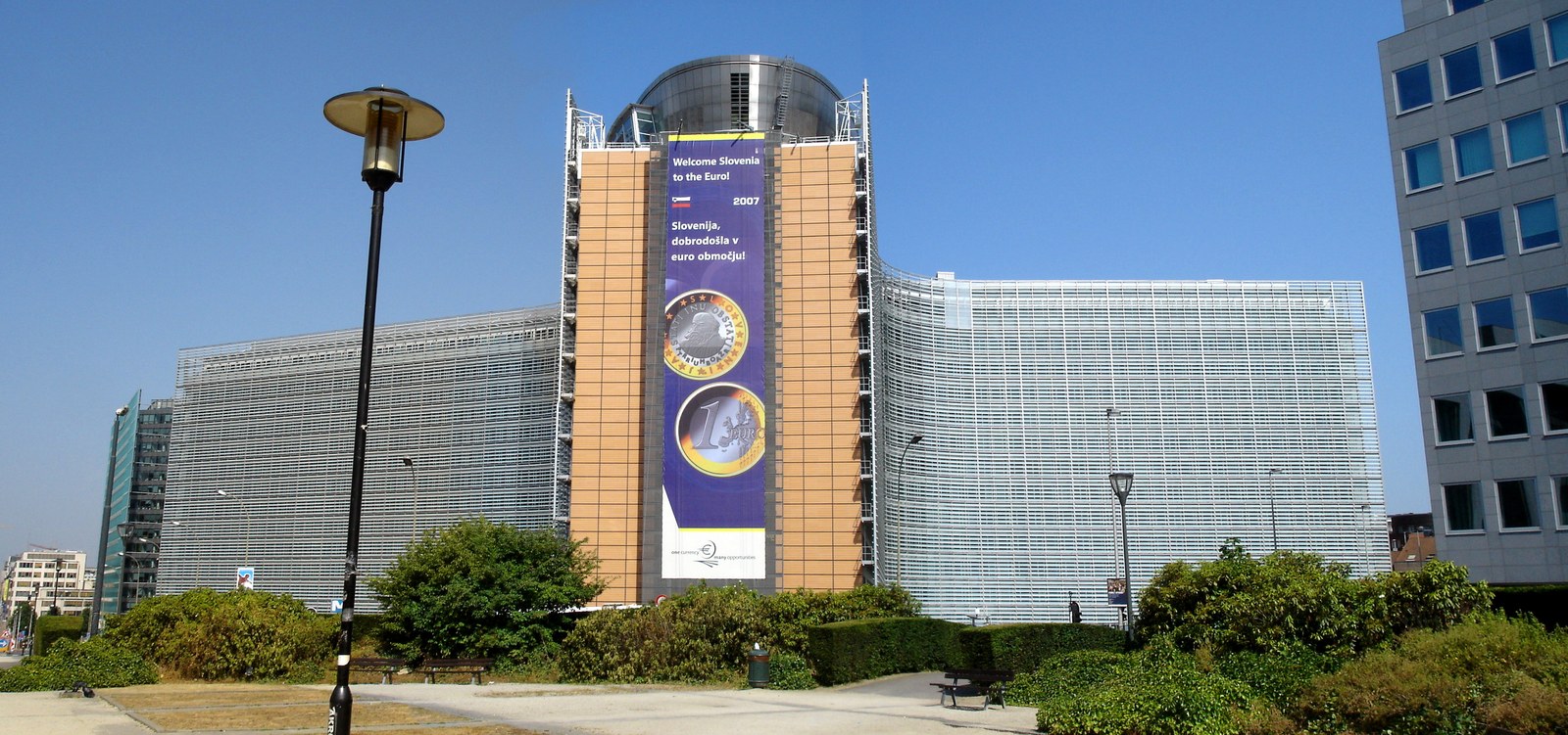 The Berlaymont, headquarters of the European Commission in Brussels
