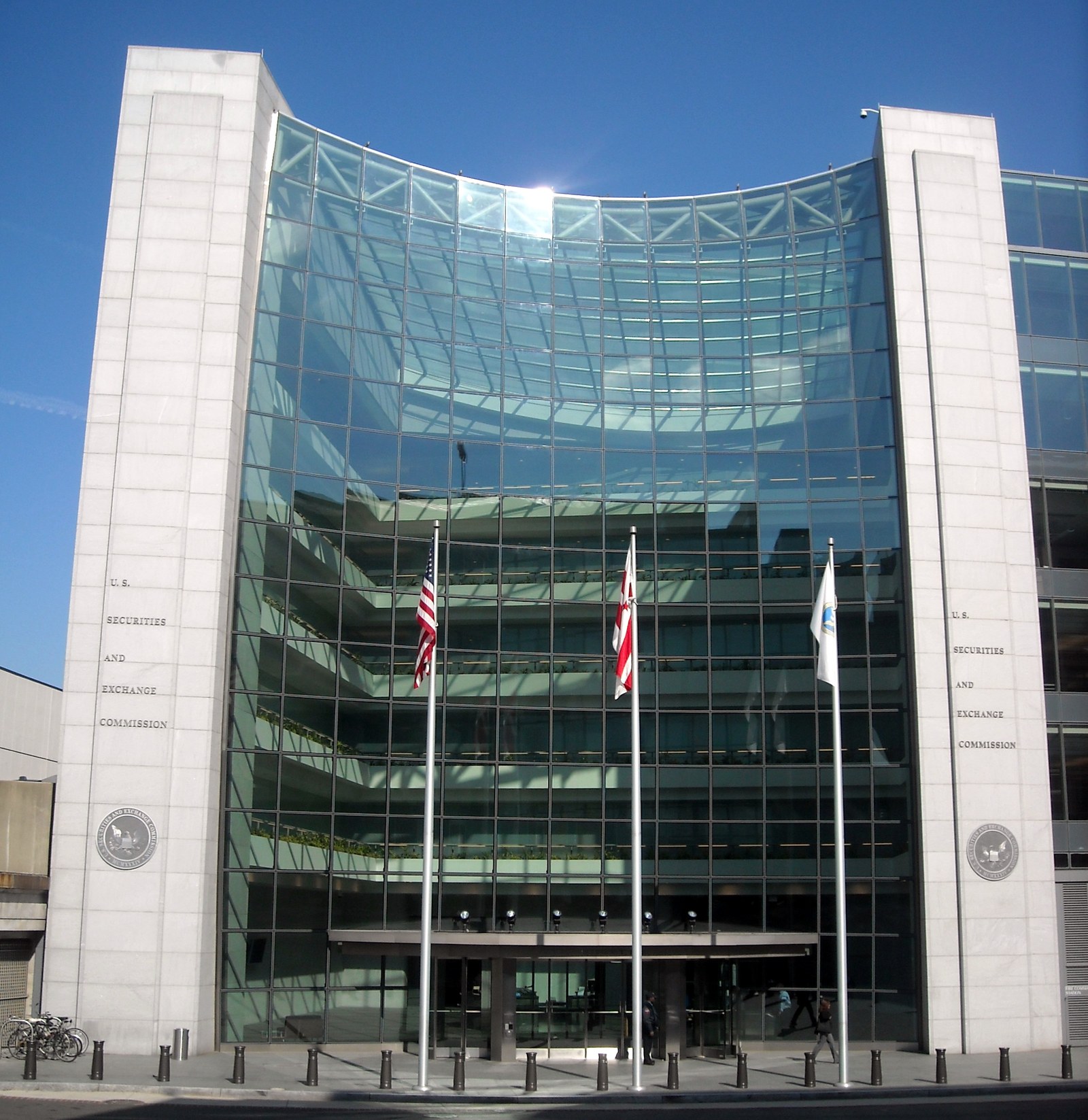 SEC headquarters at Station Place near Union Station in Washington DC, home of the SEC Whistleblower Office that administers the Dodd-Frank bounty program